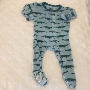 Kickee pants croc footie 3-6m